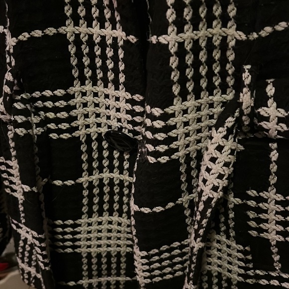 Great wrap belt blazer black & white - Picture 4 of 7